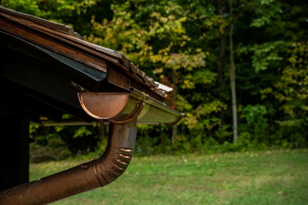 Copper Gutter Replacement in Rockwall