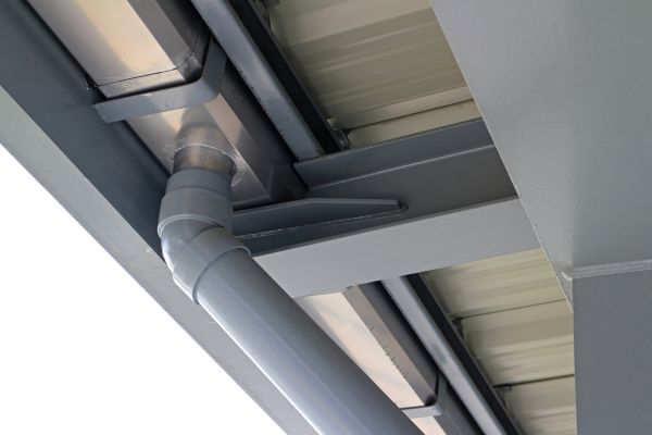 Gutter Downspout Relocation in Rockwall