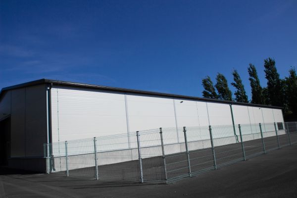 Warehouse Gutter Installation in Rockwall