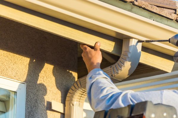 Aluminum Rain Gutter Service in Rockwall