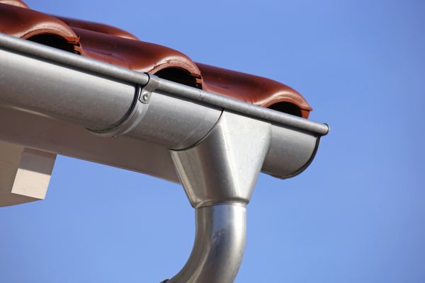 Steel Gutter Installation in Rockwall
