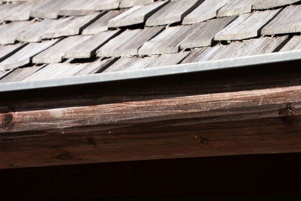 Wood Rain Gutter Installation in Rockwall