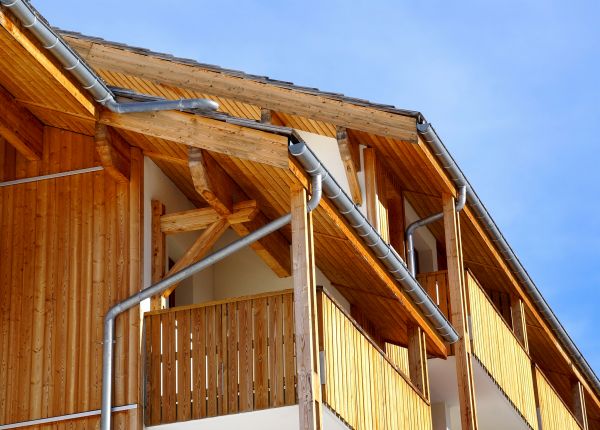 Balcony Gutter Installation in Rockwall