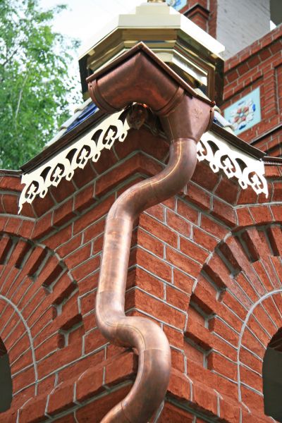 Church Downspout Installation in Rockwall